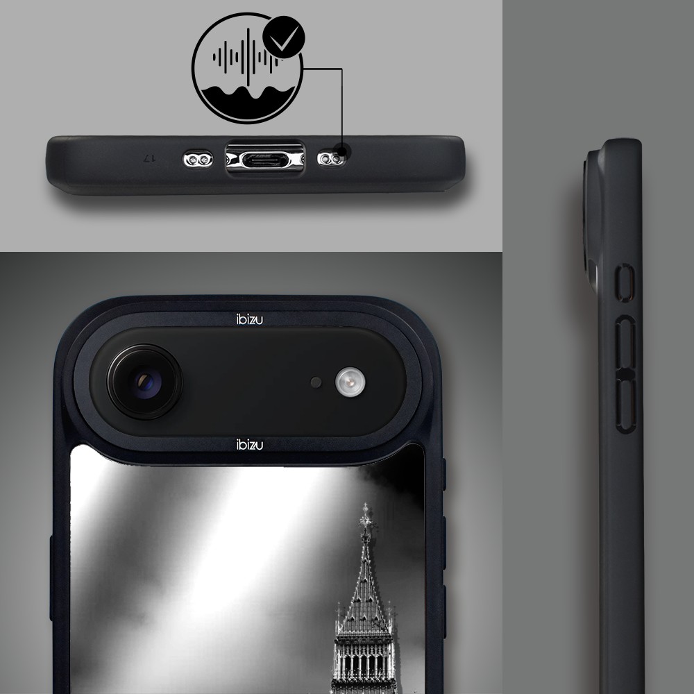 Etui do iPhone Air IBIZU DropGuard Matt z MagSafe, Noir City, Big Ben8