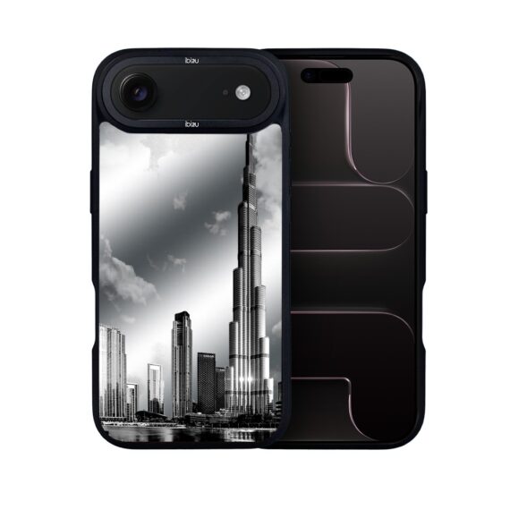 Etui do iPhone Air IBIZU DropGuard Matt z MagSafe, Noir City, Burj Khalifa2