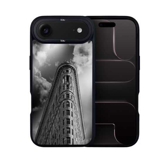 Etui do iPhone Air IBIZU DropGuard Matt z MagSafe, Noir City, Flatiron2