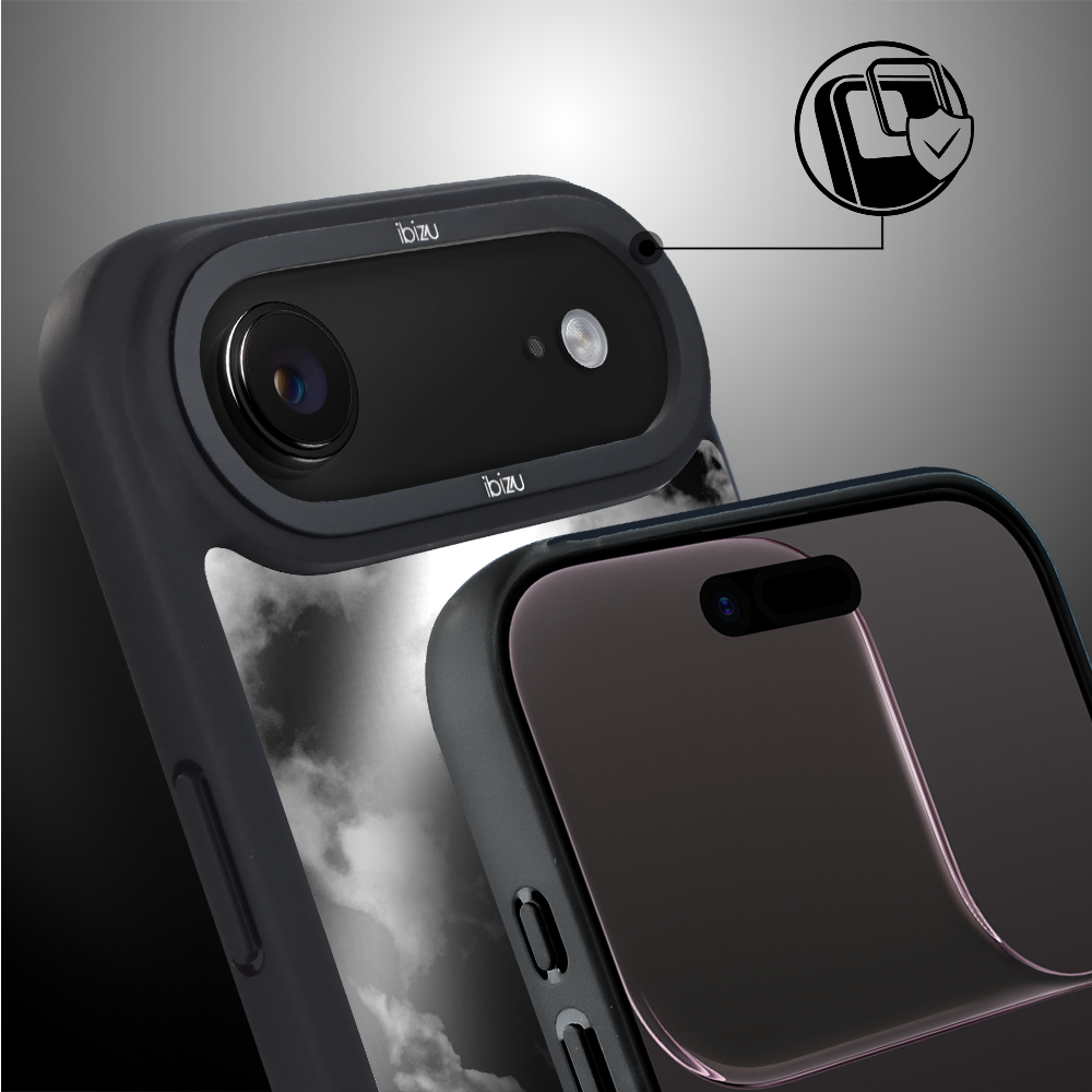 Etui do iPhone Air IBIZU DropGuard Matt z MagSafe, Noir City, Flatiron7