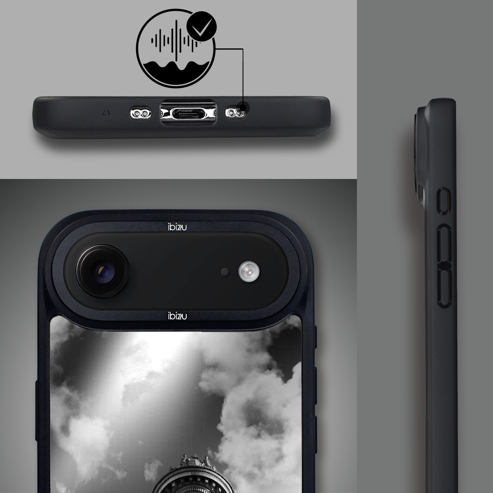 Etui do iPhone Air IBIZU DropGuard Matt z MagSafe, Noir City, Flatiron8