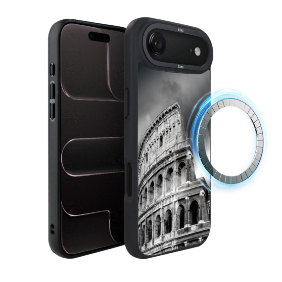 Etui do iPhone Air IBIZU DropGuard Matt z MagSafe, Noir City, Koloseum4