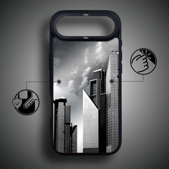 Etui do iPhone Air IBIZU DropGuard Matt z MagSafe, Noir City, Manhattan4