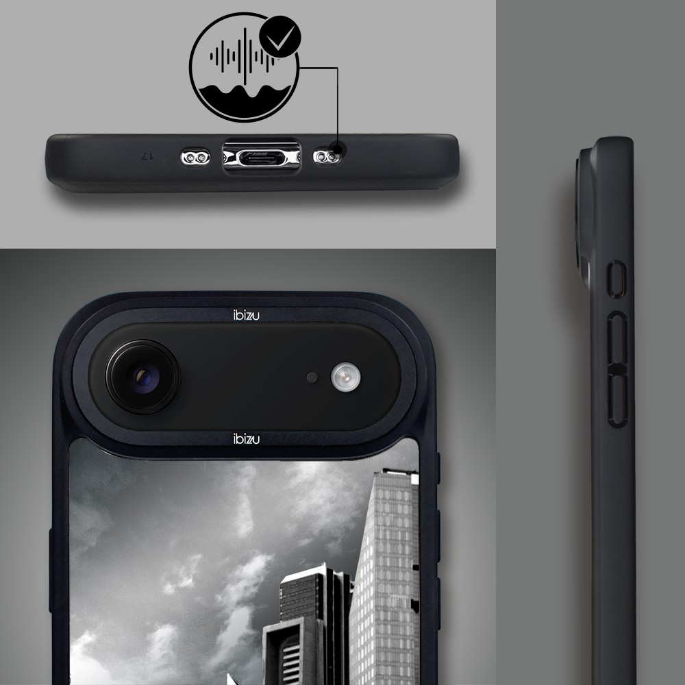 Etui do iPhone Air IBIZU DropGuard Matt z MagSafe, Noir City, Manhattan8