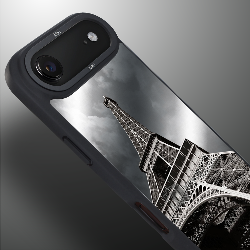 Etui do iPhone Air IBIZU DropGuard Matt z MagSafe, Noir City, Wieża Eiffla7