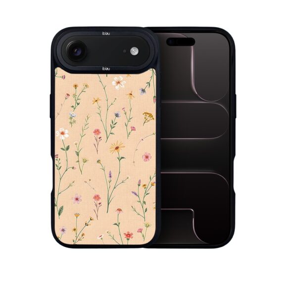 Etui do iPhone Air IBIZU DropGuard Matt z MagSafe, Pastel Bloom, Koralowa łąka2