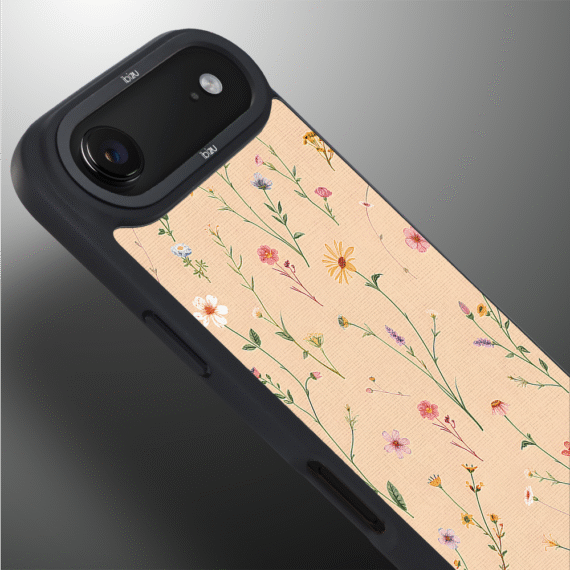 Etui do iPhone Air IBIZU DropGuard Matt z MagSafe, Pastel Bloom, Koralowa łąka6