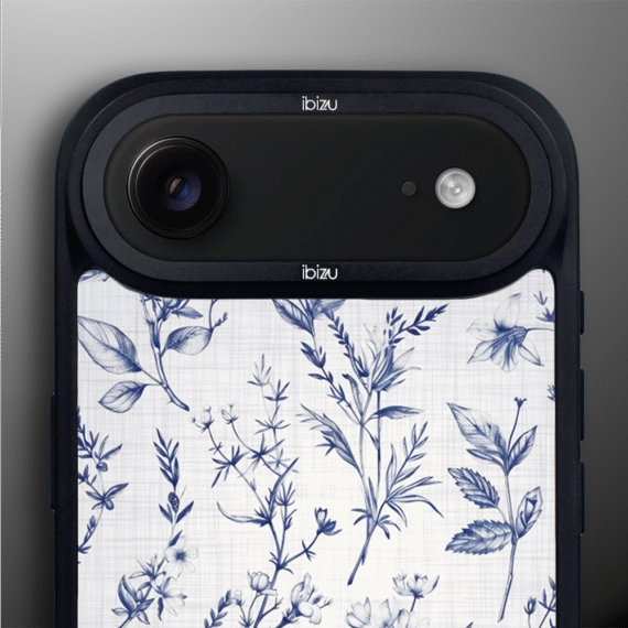 Etui do iPhone Air IBIZU DropGuard Matt z MagSafe, Pastel Bloom, Lazurowe szepty1