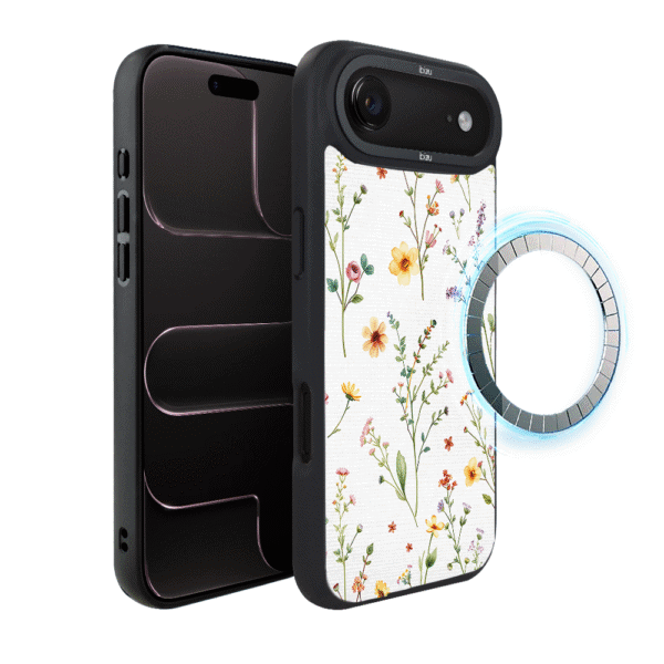 Etui do iPhone Air IBIZU DropGuard Matt z MagSafe, Pastel Bloom, Letni bukiet