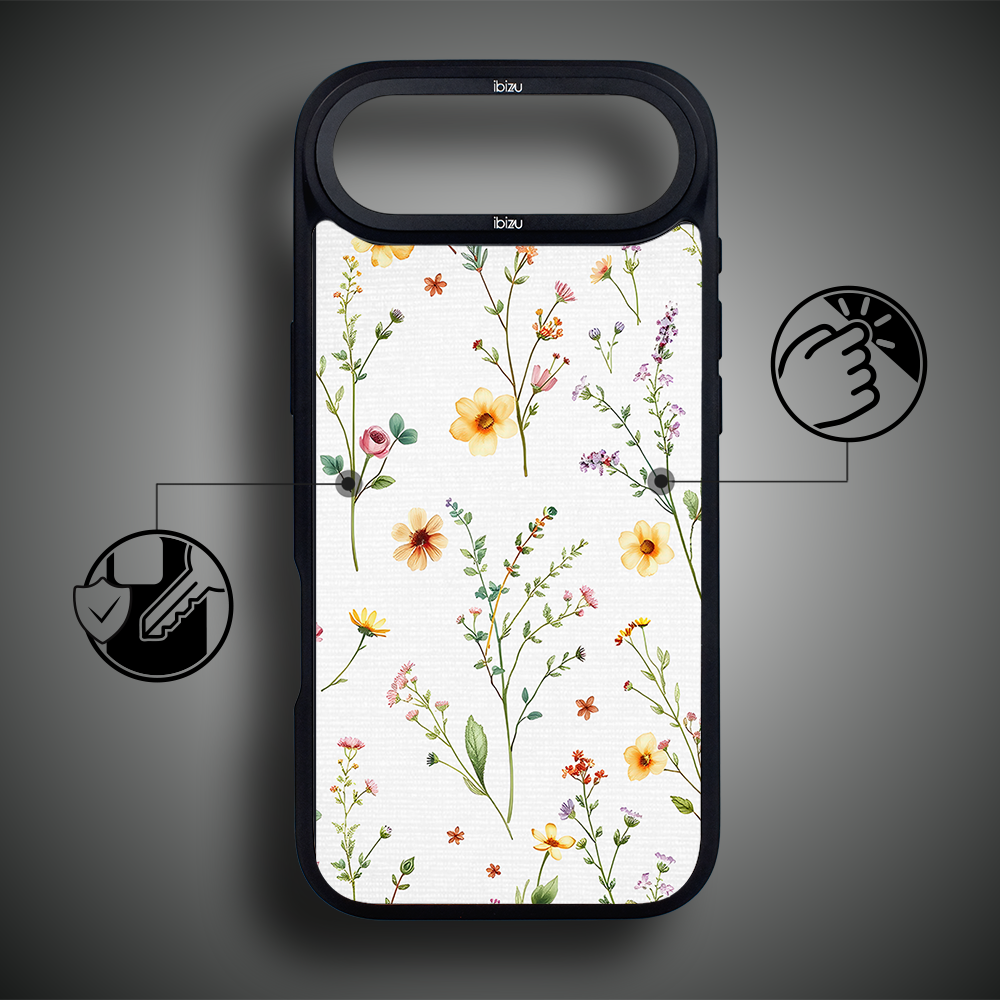 Etui do iPhone Air IBIZU DropGuard Matt z MagSafe, Pastel Bloom, Letni bukiet4