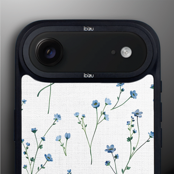 Etui do iPhone Air IBIZU DropGuard Matt z MagSafe, Pastel Bloom, Niebieski sen1