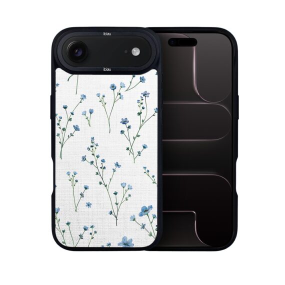 Etui do iPhone Air IBIZU DropGuard Matt z MagSafe, Pastel Bloom, Niebieski sen2