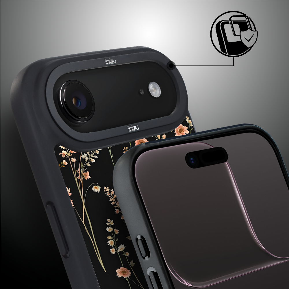 Etui do iPhone Air IBIZU DropGuard Matt z MagSafe, Pastel Bloom, Północny ogród2