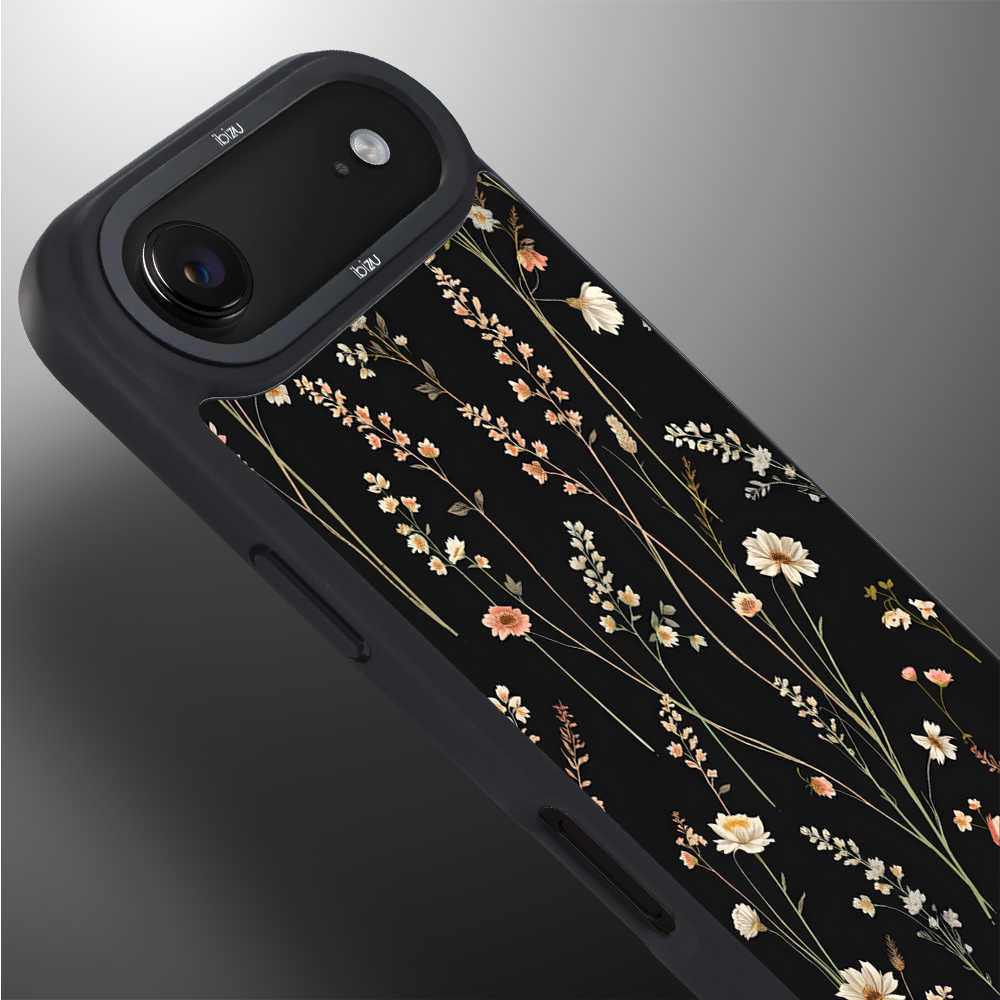 Etui do iPhone Air IBIZU DropGuard Matt z MagSafe, Pastel Bloom, Północny ogród3