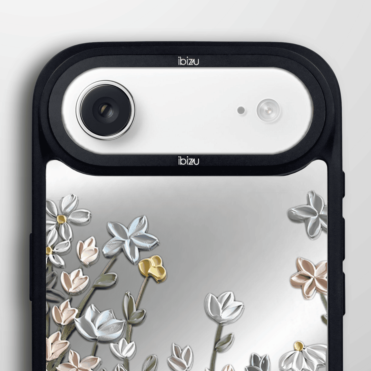 Etui do iPhone Air IBIZU DropGuard Matt z MagSafe, Relief Garden, Wiosenna łąka (1)