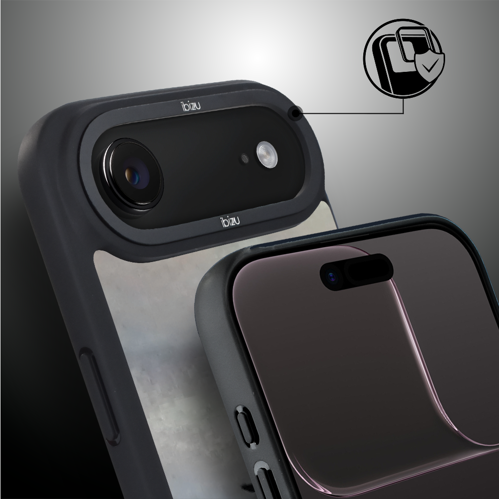 Etui do iPhone Air IBIZU DropGuard Matt z MagSafe, Rene Magritte, syn człowieczy2