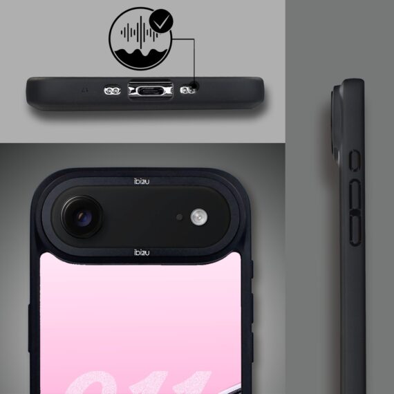 Etui do iPhone Air IBIZU DropGuard Matt z MagSafe, TechDrive, 911 różowe1