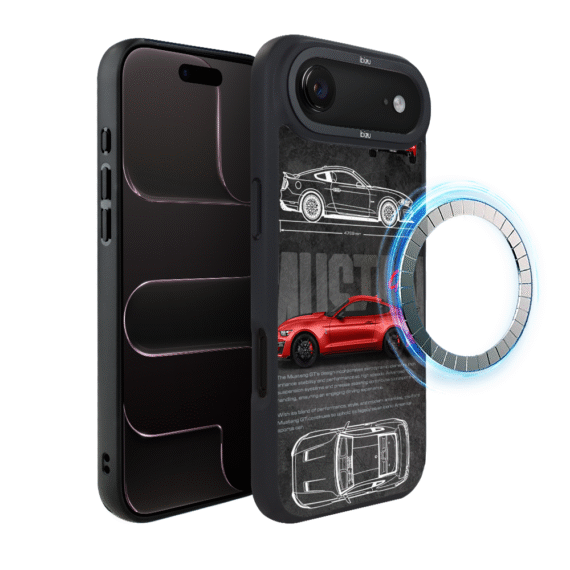 Etui do iPhone Air IBIZU DropGuard Matt z MagSafe, TechDrive, GT V8 “Coyote”7