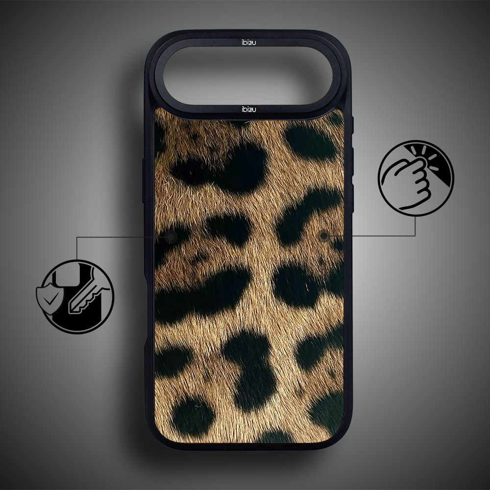 Etui do iPhone Air IBIZU DropGuard Matt z MagSafe, Zew Natury, Lampart5