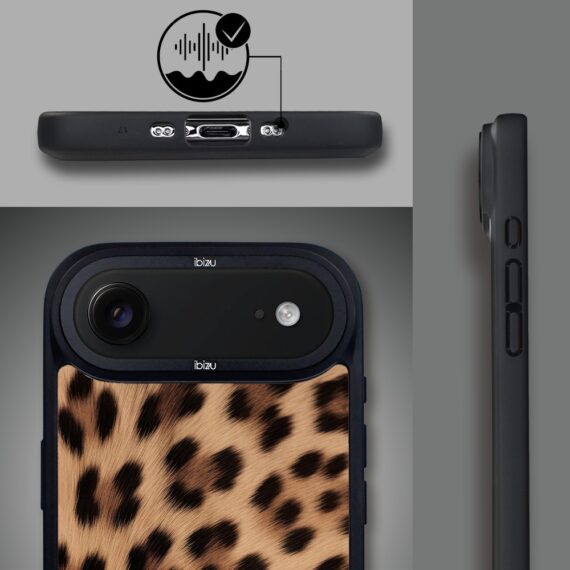 Etui do iPhone Air IBIZU DropGuard Matt z MagSafe, Zew Natury, Pantera1