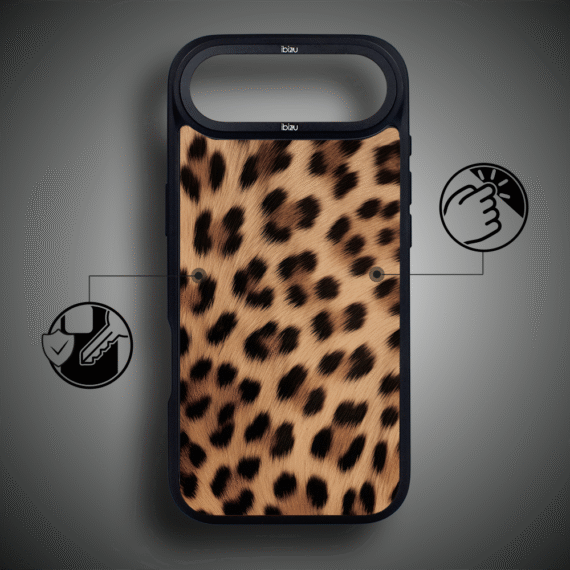 Etui do iPhone Air IBIZU DropGuard Matt z MagSafe, Zew Natury, Pantera5