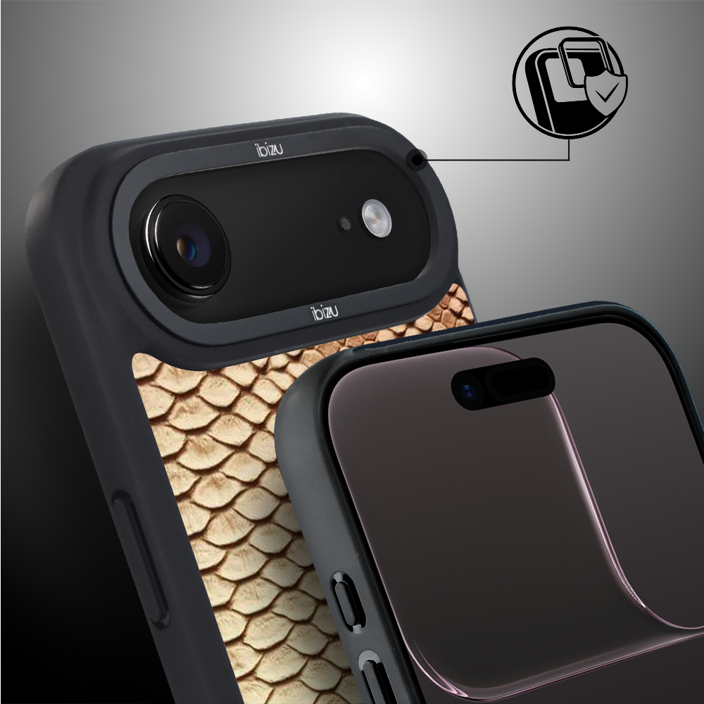 Etui do iPhone Air IBIZU DropGuard Matt z MagSafe, Zew Natury, Wąż2