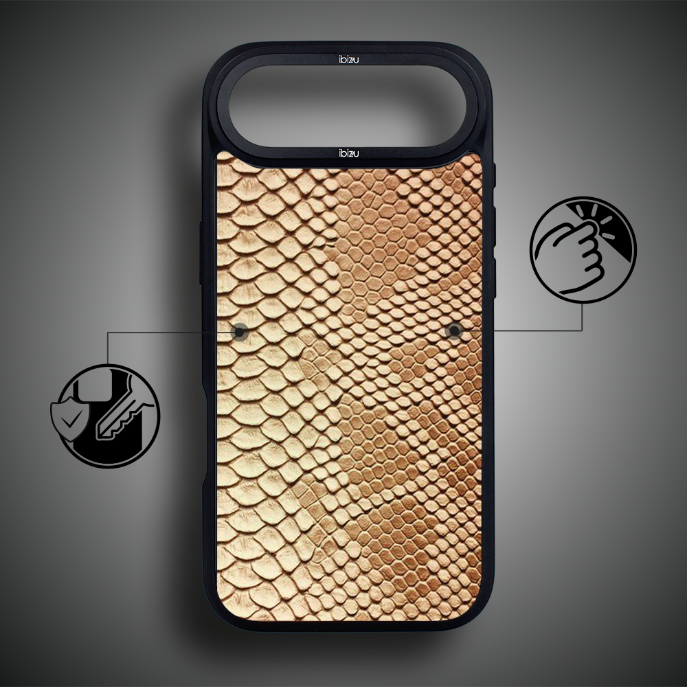 Etui do iPhone Air IBIZU DropGuard Matt z MagSafe, Zew Natury, Wąż5