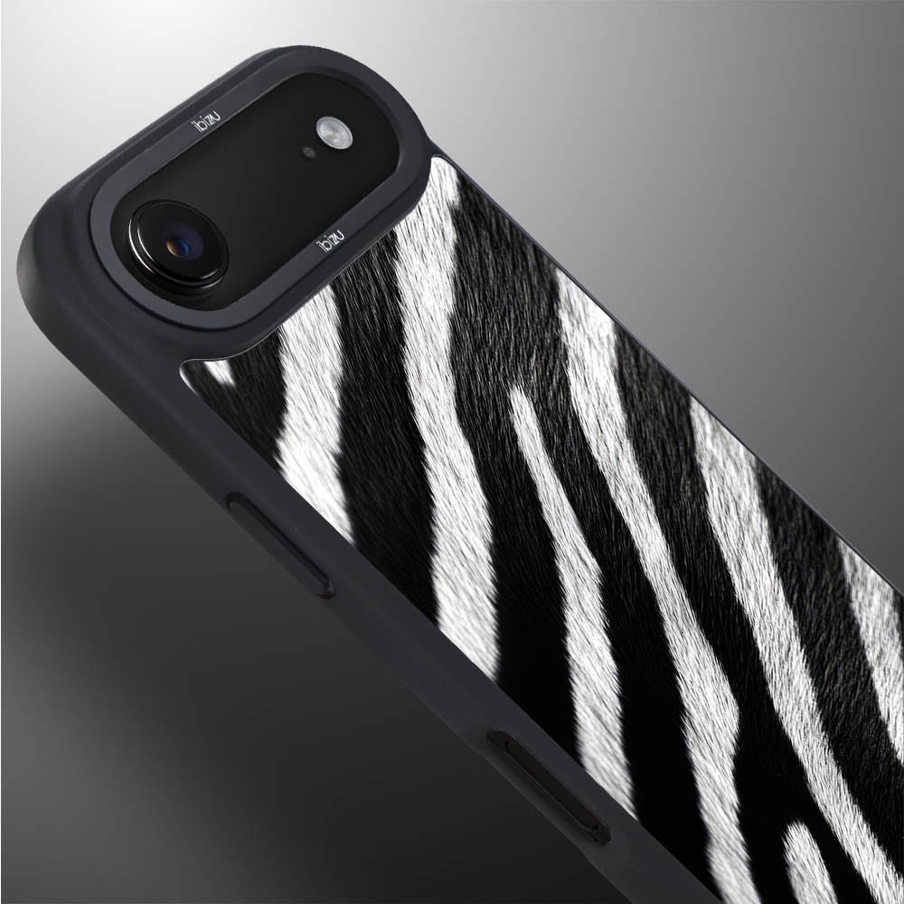 Etui do iPhone Air IBIZU DropGuard Matt z MagSafe, Zew Natury, Zebra4