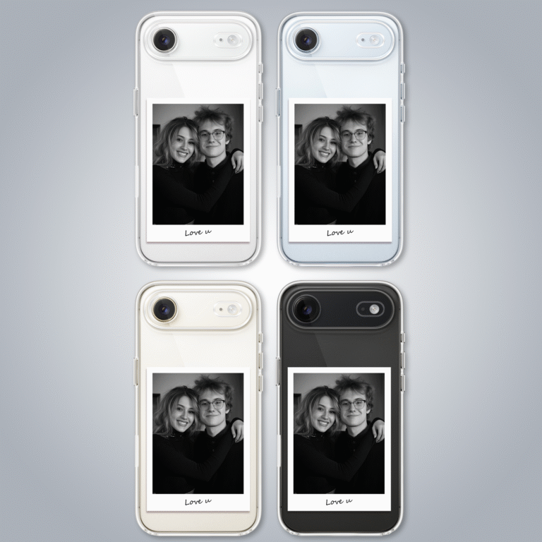 Etui do iPhone Air, Polaroid z własnym zdjęciem, upominek na prezent, przeźroczyste (2)