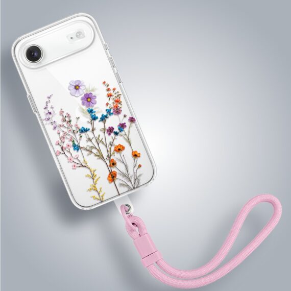 Etui do iPhone Air, kwiaty różnokolorowe, przeźroczyste (2)