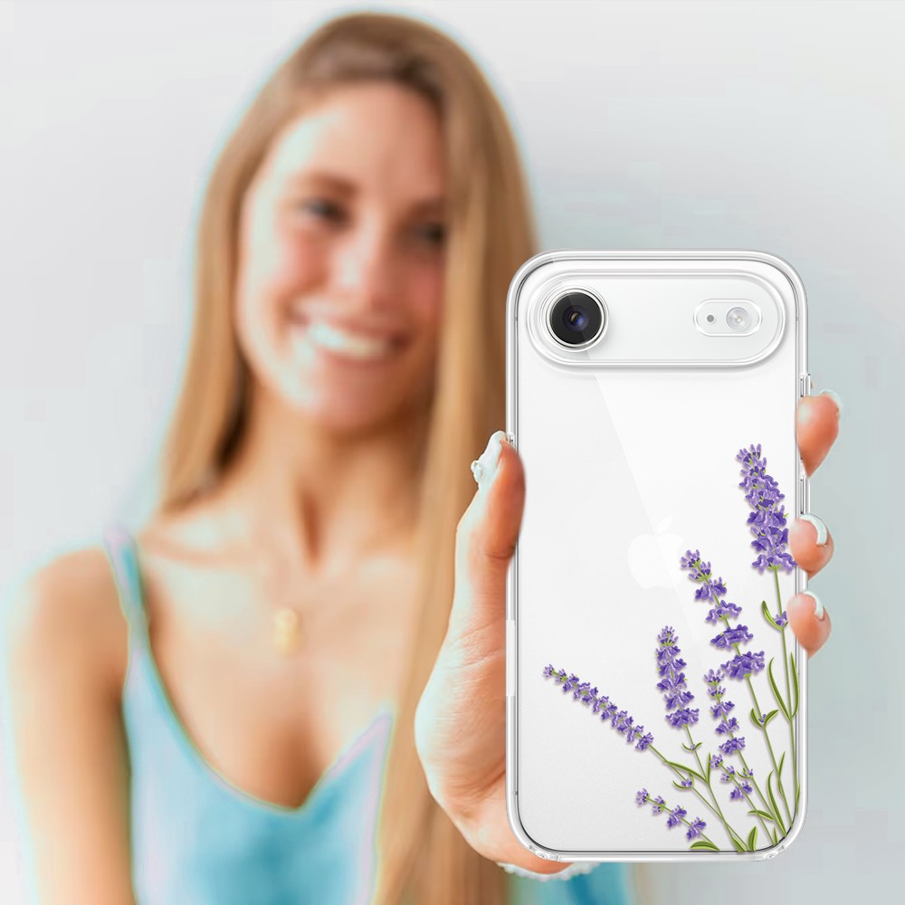 Etui do iPhone Air, lawenda, przeźroczyste (1)