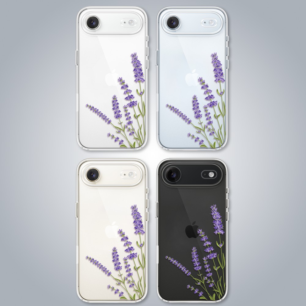 Etui do iPhone Air, lawenda, przeźroczyste (4)