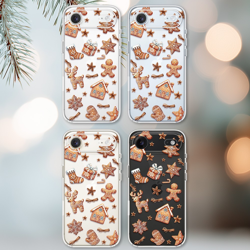 Etui do iPhone Air, magia pierniczków, przeźroczyste17Air-2