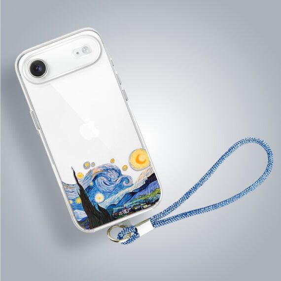 Etui do iPhone Air, obraz Van Gogh, przeźroczyste (2)