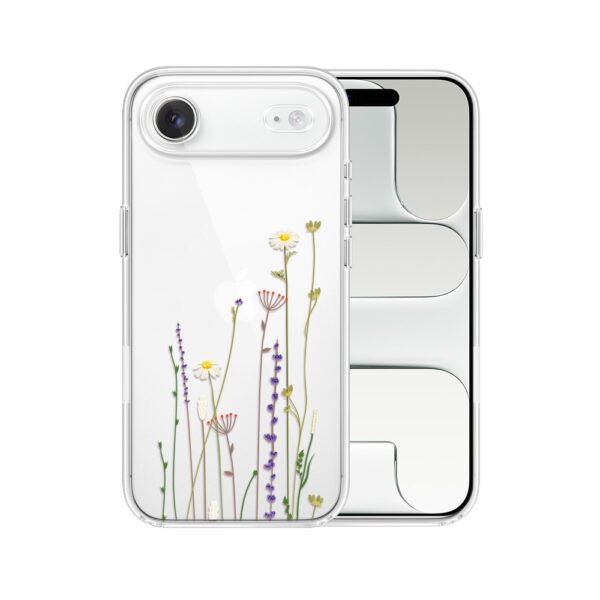 Etui do iPhone Air, wiosenne kwiaty, przeźroczyste