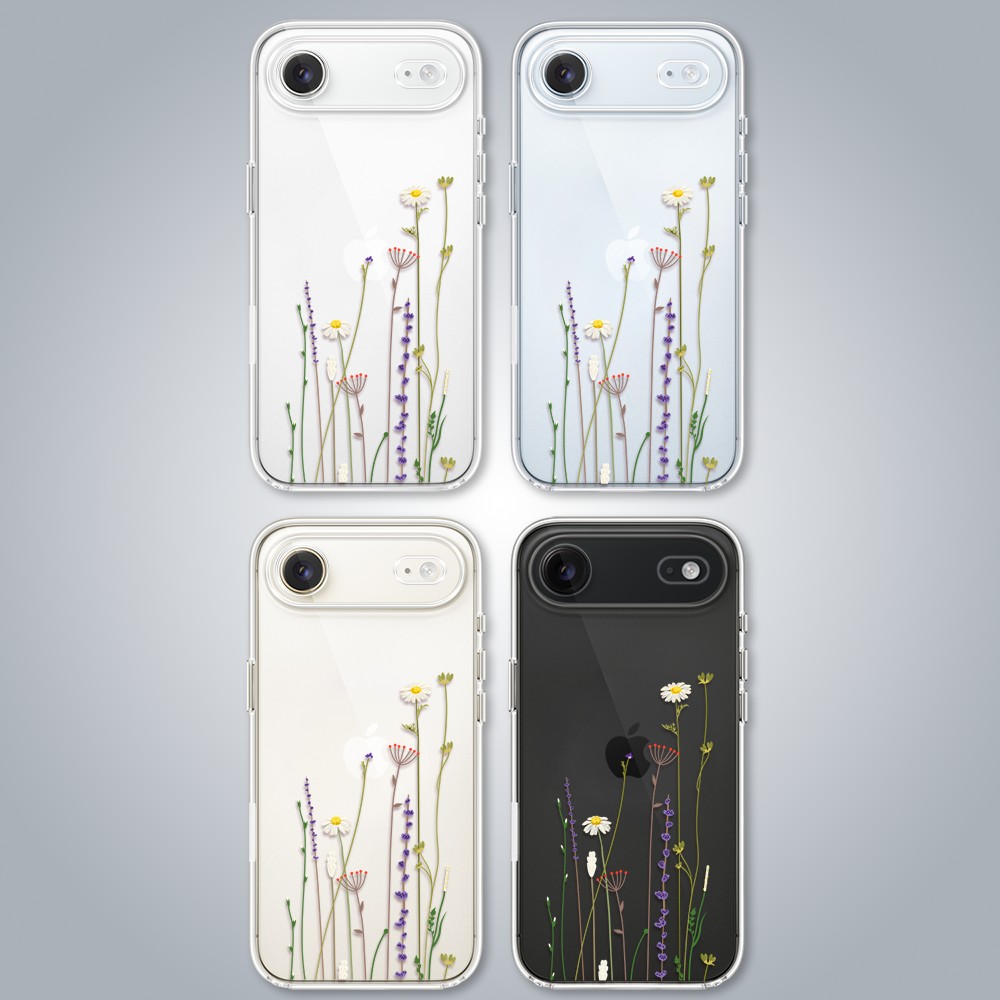 Etui do iPhone Air, wiosenne kwiaty, przeźroczyste (5)