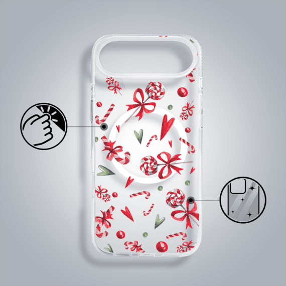 Etui-do-iPhone-Air-z-MagSafe-cukierki-swiateczne-przezroczyste-2