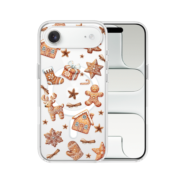 Etui do iPhone Air z MagSafe, magia pierniczków, przeźroczyste5