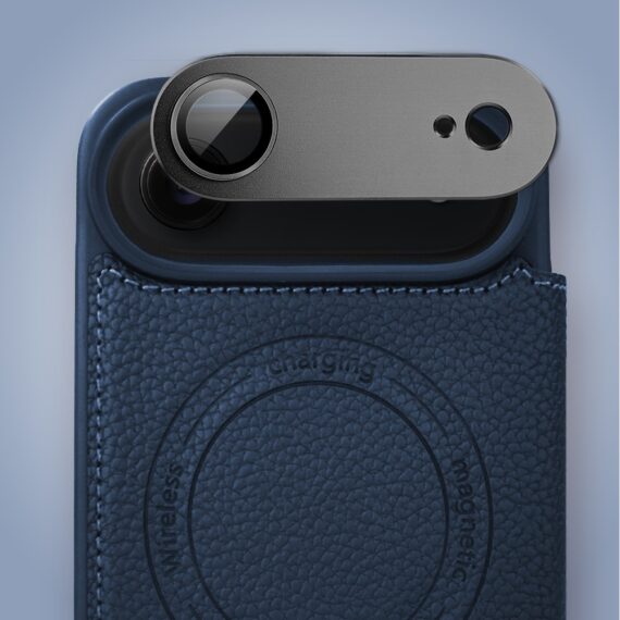 Etui do iPhone Air z klapką Solid MagSafe Book, typu książka, granatowe (6)