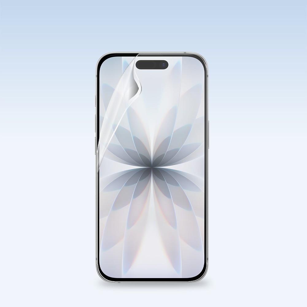 Folia hydrożelowa do iPhone 17 na ekran nieszczerbiąca (2)