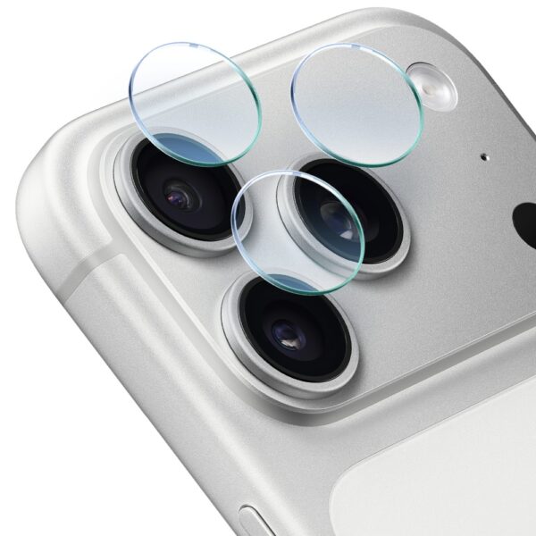 Szkło hartowane do iPhone 17 Pro Max na aparat, kamerę hybrydowe oczka 17 pro