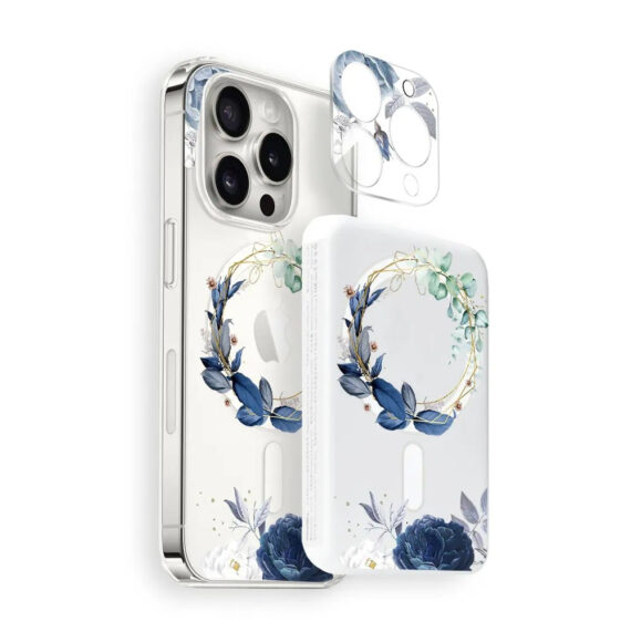 Zestaw niebieksi kwiat Air