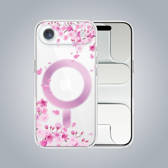 iPhone Air pełne szkło hartowane na cały aparat, kamerę, kwiat wiśni2