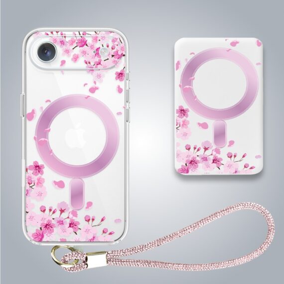 iPhone Air pełne szkło hartowane na cały aparat, kamerę, kwiat wiśni3