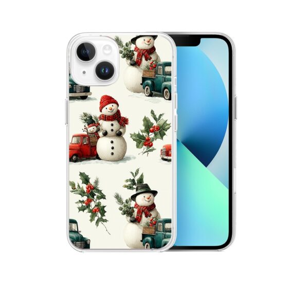 Etui do iPhone 13, Przytulne święta, Zimowe miasteczko3