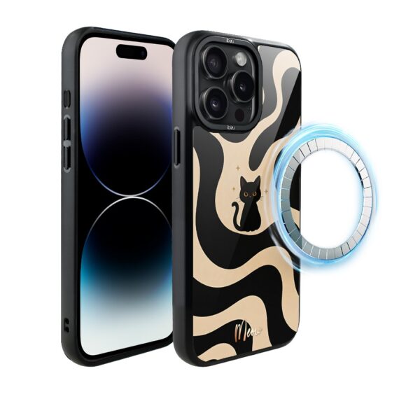 Etui do iPhone 14 Pro IBIZU DropGuard Matt z MagSafe, Bella Fantasia, Słodkie miau (7)