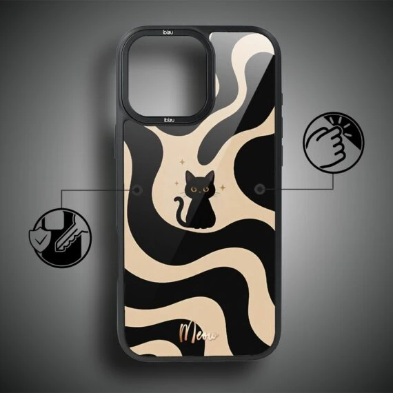 Etui do iPhone 14 Pro IBIZU DropGuard Matt z MagSafe, Bella Fantasia, Słodkie miau (8)