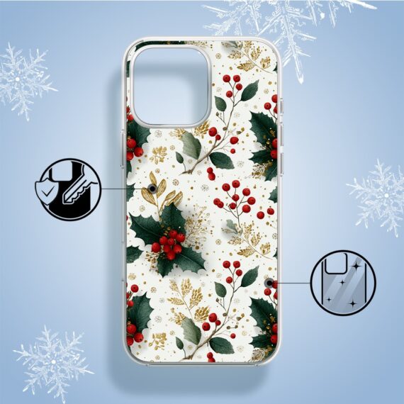 Etui do iPhone 14 Pro, Przytulne święta, Ozdoby świąteczne1