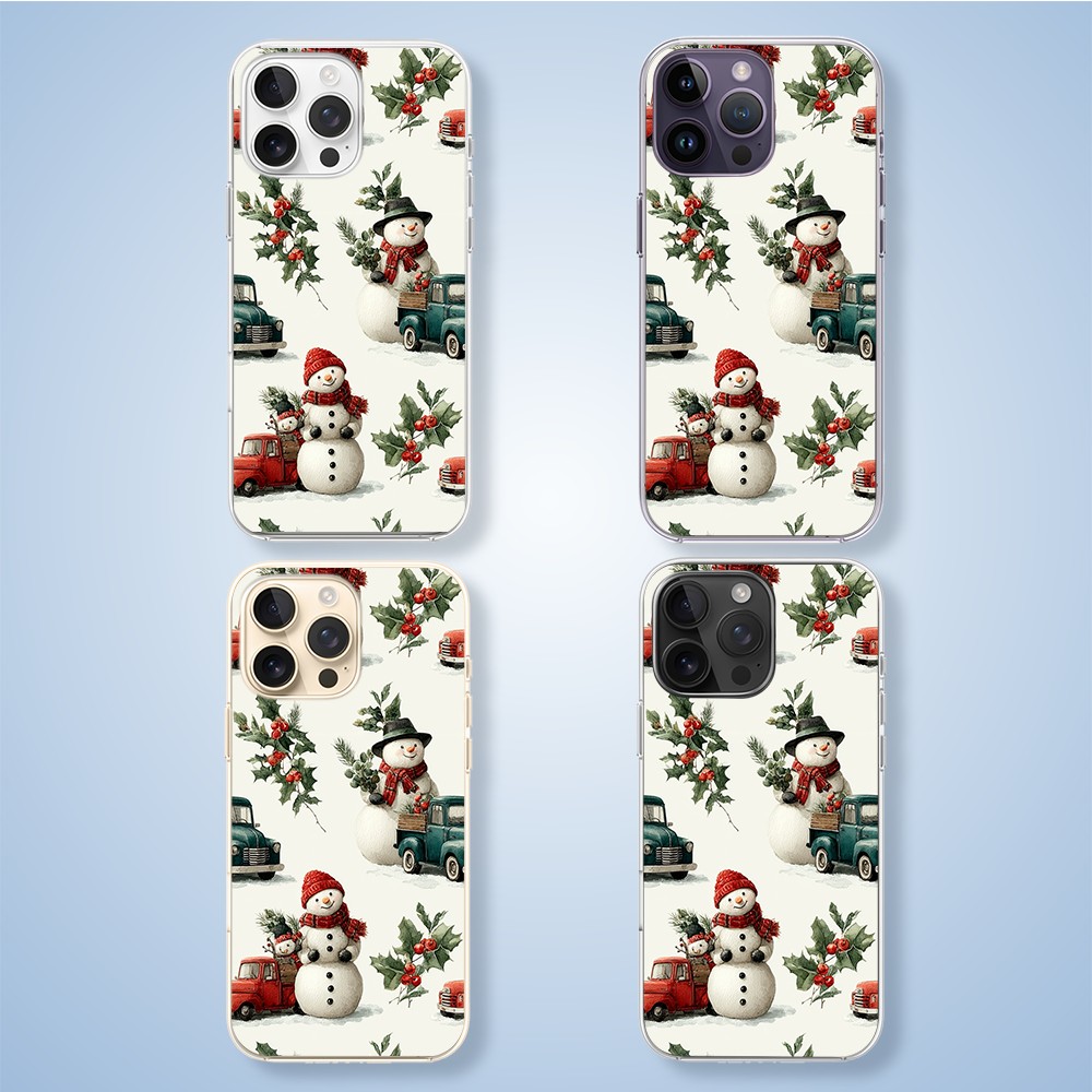 Etui do iPhone 14 Pro, Przytulne święta, Zimowe miasteczko2