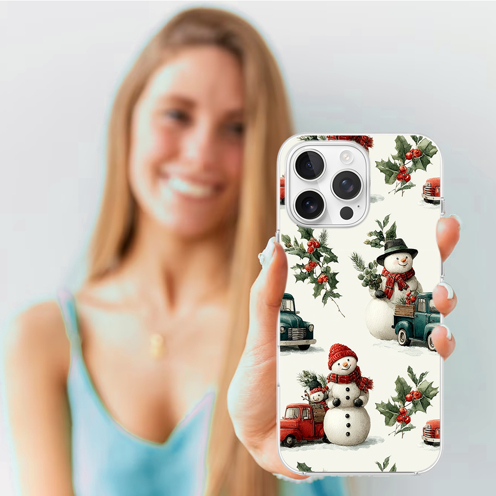 Etui do iPhone 14 Pro, Przytulne święta, Zimowe miasteczko4